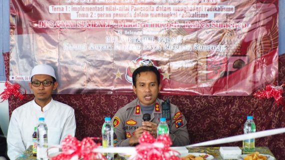 Kapolres Sumenep Berikan Wawasan Kebangsaan di LPI Cegah Radikalisme