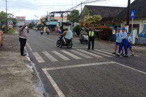 Ops Keselamatan, Polsek Pujon Laksanakan Giat Imbangan