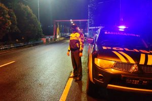 Pastikan Aman dan Kondusif, Polres Batu Giatkan Patroli Malam Secara Intens