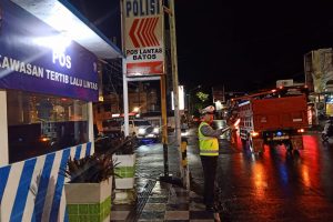 Antisipasi Kepadatan Arus Lalin Kota Batu, Satlantas Polres Batu Laksanakan Giat Pengaturan dan Pos Sore