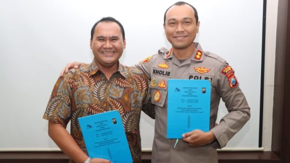 Jalin Kerjasama, Polres Malang dan Perum Jasa Tirta I Teken MoU Pengamanan Obvitnas