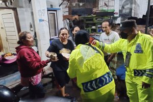 Polresta Banyuwangi Tanggap Bencana, Bantu Penanganan Dampak Banjir
