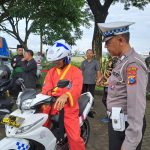 Polres Kediri Kota Sosialisasi dan Tes Riding Bersama IPSI Kota Kediri