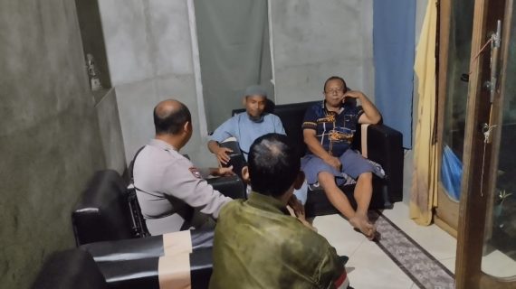 Bhabinkamtibmas Kelurahan Dadaprejo Laksanakan Problem Solving Permasalahan Keluarga