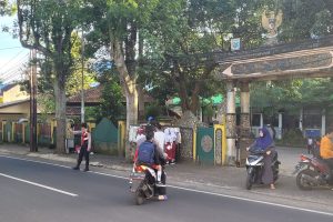 Cegah Laka Lantas, Sat Samapta Laksanakan Poros Pagi