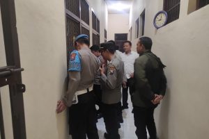 Sat Tahti Polres Batu perketat pengamanan Tahanan