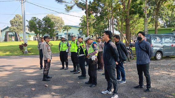 30 Personel Gabungan Polres Batu dan Polsek Junrejo Amankan Latihan Gabungan PSHT