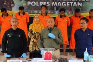 Dirikan Pos Pantau, Polrestabes Surabaya Bersama Tiga Pilar Jogo Suroboyo di Bulan Ramadhan