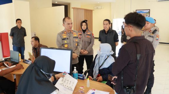 Polresta Mojokerto Hadirkan Mall Pelayanan Publik Tantya Sudhirajati