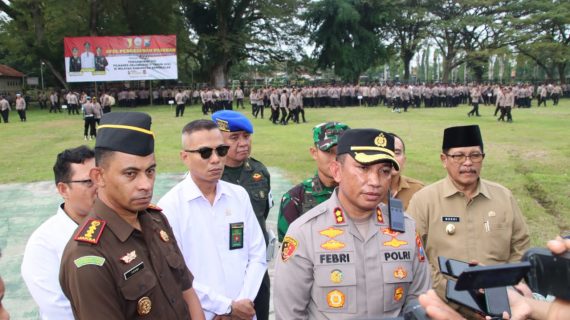 Polres Bangkalan Siagakan 4000 Personel Gabungan Polda Jatim Amankan Pilkades Serentak Gelombang Kedua