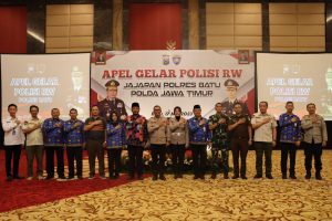 Sebanyak 466 Polisi RW Polres Batu Diterjunkan Perkuat Fungsi Bhabinkamtimas