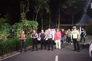 Antisipasi masuknya OTK ke Mako, Anggota piket sisir seluruh sudut Mapolres