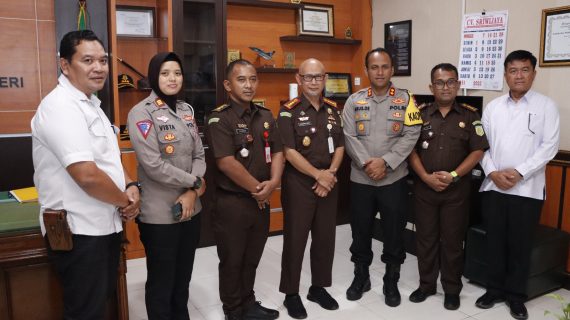 Jalin Sinergitas Kapolres Madiun Kota Kunjungi Kejaksaan Negeri