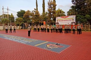 Giat pagi Hari, Polres Batu layani masyarakat sebagai wujud Pelayanan Prima