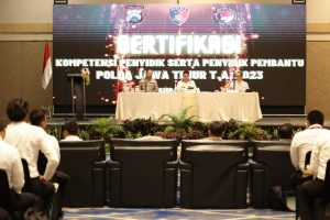 Polda Jatim Gelar Sertifikasi Uji Kompetensi Penyidik dan Penyidik Pembantu