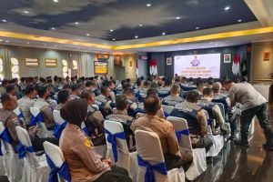Polres Batu ikuti kegiatan binteknis Bhabinkamtibmas dan Polmas di Polresta Malang Kota
