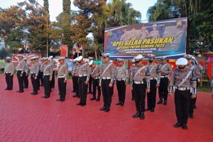 Berkomitmen layani masyarakat sepenuh Hati, Personel Polres Batu laksanakan Penggal Pagi