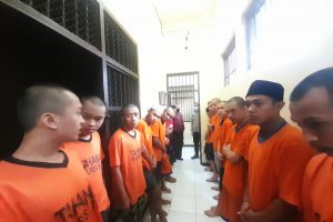 Giat Rutin Kontrol Tahanan tetap dilakukan Peronel jaga untuk mencegah Tahanan Kabur