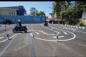Polres Batu mengajak Masyarakat Persiapkan Diri Sebelum Ujian karena Lintasan Uji Praktek SIM sudah diubah