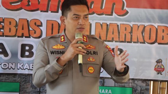 Kapolres Probolinggo Resmikan Kampung Tangguh Bebas Narkoba di Tiga Kecamatan