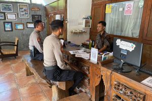 Sambangi Perhotelan, Sat Sabhara Polres Batu laksanakan pengamanan Obyek Vital