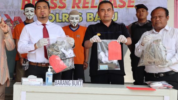 Hari ke 12 Operasi Tumpas Narkoba,Polres Batu berhasil amankan 3 orang tersangka