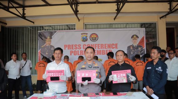 Polres Jember Ungkap Penyalahgunaan Narkoba 10 orang Berhasil Diamankan Satu Diantaranya Oknum Perangkat Desa