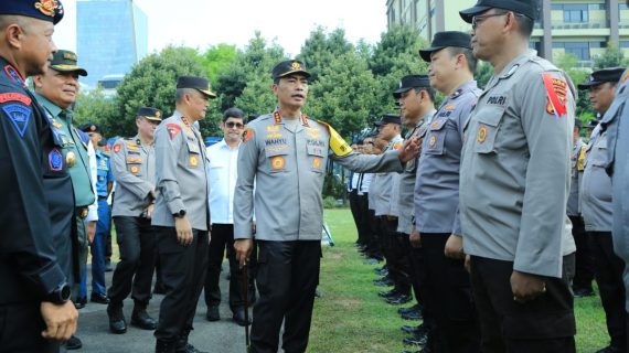 Kabareskrim Polri Pimpin Apel Gelar Pasukan OPS Aman Bacuya 2023 Cek Kesiapan Pengamanan Piala Dunia U-17