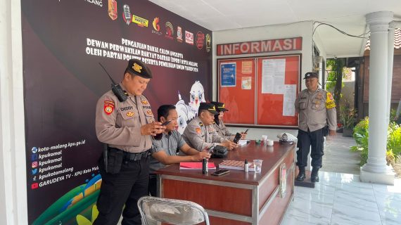 Polresta Malang Kota Tingkatkan Kesiapsiagaan Patroli  Perintis Presisi Amankan Tahapan Pemilu 2024