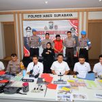 Polisi Berhasil Amankan Tersangka Pencurian Spesialis Pecah Kaca Mobil di Surabaya