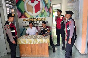 Satgas Preventif OMB Polres Probolinggo Maksimalkan Patroli Dialogis untuk Pemilu Damai