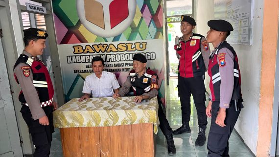 Satgas Preventif OMB Polres Probolinggo Maksimalkan Patroli Dialogis untuk Pemilu Damai