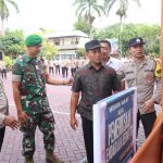 Pastikan Kesiapan Personel, Polres Malang Gelar Simulasi Pengamanan TPS Pemilu 2024