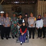 Polres Ngawi Bersama Baznas Bedah Rumah Penyandang Disabilitas
