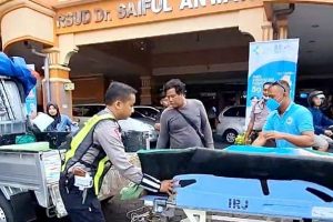 Cepat Dekat dan Bersahabat, Patwal Polresta Malang Kota Kawal Pasien Darurat