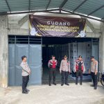Satgas OMB Polres Magetan Siaga 24 Jam di Gudang Logistik KPU