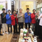 Bersama Organisasi Mahasiswa Kapolres Nganjuk Laksanakan Program Nusantara Cooling System