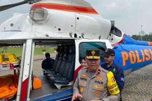 Polri Kerahkan 2 Helikpoter Jadi Ambulans Udara saat Arus Mudik dan Balik Lebaran