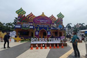 Unik, Istana Aladin Jadi Posyan Operasi Ketupat Semeru 2024 Polres Tuban