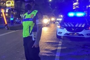 Tegakkan Situasi Aman Kamtibmas, Polres Batu Patroli Keliling Kota Batu