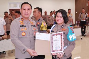 Bripda Mirabell Polwan Polres Gresik Dengan Segudang Prestasi