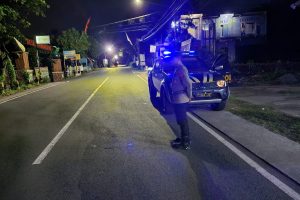 Jelang Pilkada Kota Batu 2024, Personil Polres Batu Tingkatkan Giat Blue Light Patroll