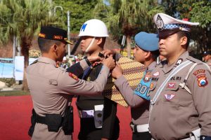 Tekan Fatalitas Korban Laka Lantas, Kapolres Batu Pimpin Apel Gelar Pasukan Ops Patuh Semeru 2024