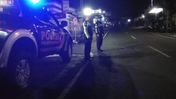 Giatkan Blue Light Patroll, Polres Batu Jaga Kondusifitas Wilayah Jelang Pilkada Tahun 2024