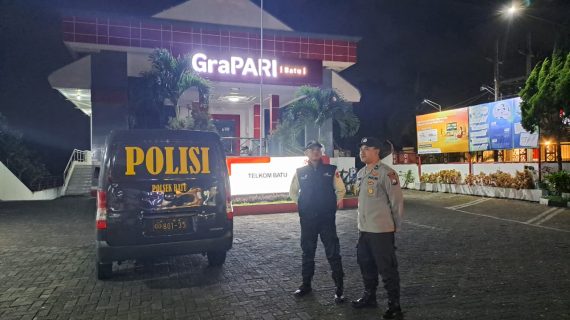 Giatkan Blue Light Patroll, Anggota Polres Batu Jaga Kondusifitas Wilayah Jelang Pilkada Tahun 2024