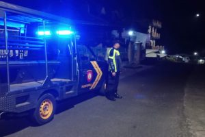 Giatkan Blue Light Patroll, Anggota Polres Batu Jaga Kamtibmas Wilayah Menjelang Pilkada Tahun 2024