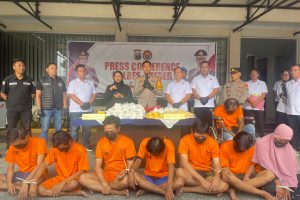 Polres Jember Berhasil Ungkap Pengiriman Ratusan Ribu Butir Okerbaya, 8 Tersangka Diamankan