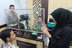 Polres Kediri Kota Beri Pendampingan Khusus Pelayanan SIM Bagi Penyandang Disabilitas