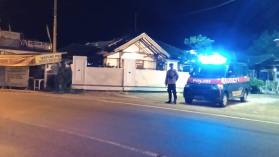 Giat Blue Light Patroll, Anggota Polres Batu Jaga Kamtibmas Di Wilayah Menjelang Pilkada Tahun 2024