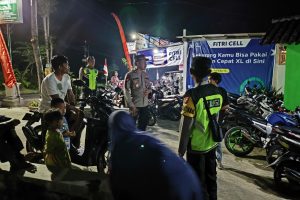 Antisipasi BaLi, Polres Ngawi dan Polsek Jajaran Patroli Blue Light